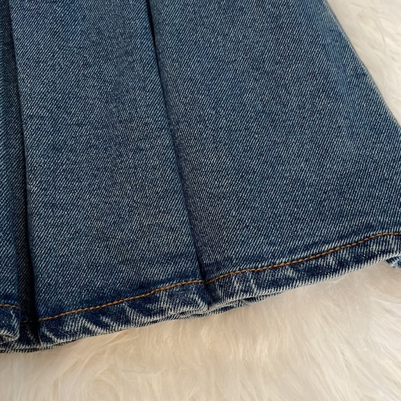 Like New Girls Denim Tennis Shirt - Picture 5 of 6